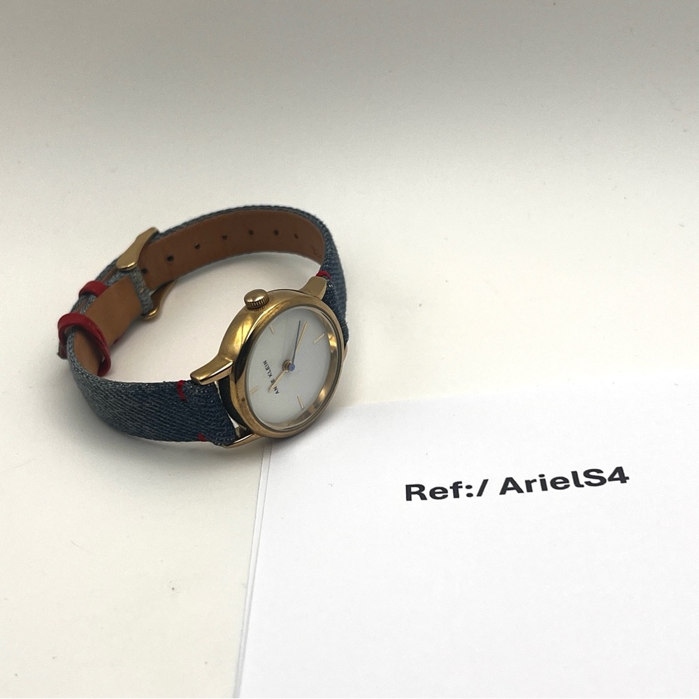 Anne Klein Blue Denim Watch - Picture 13 of 13